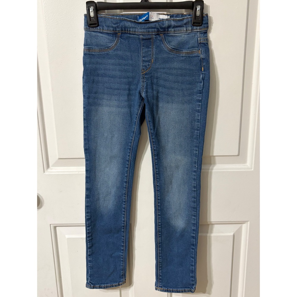 Old Navy | Skinny Pull-On Denim Jeans | Size L (10-12) || Blue|